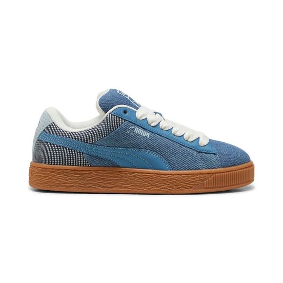 Puma Mens Suede XL Denim Blue Shoes (NWT) - Picture 1 of 5